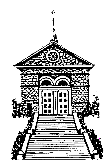 Kirche Delling Holzschnitt